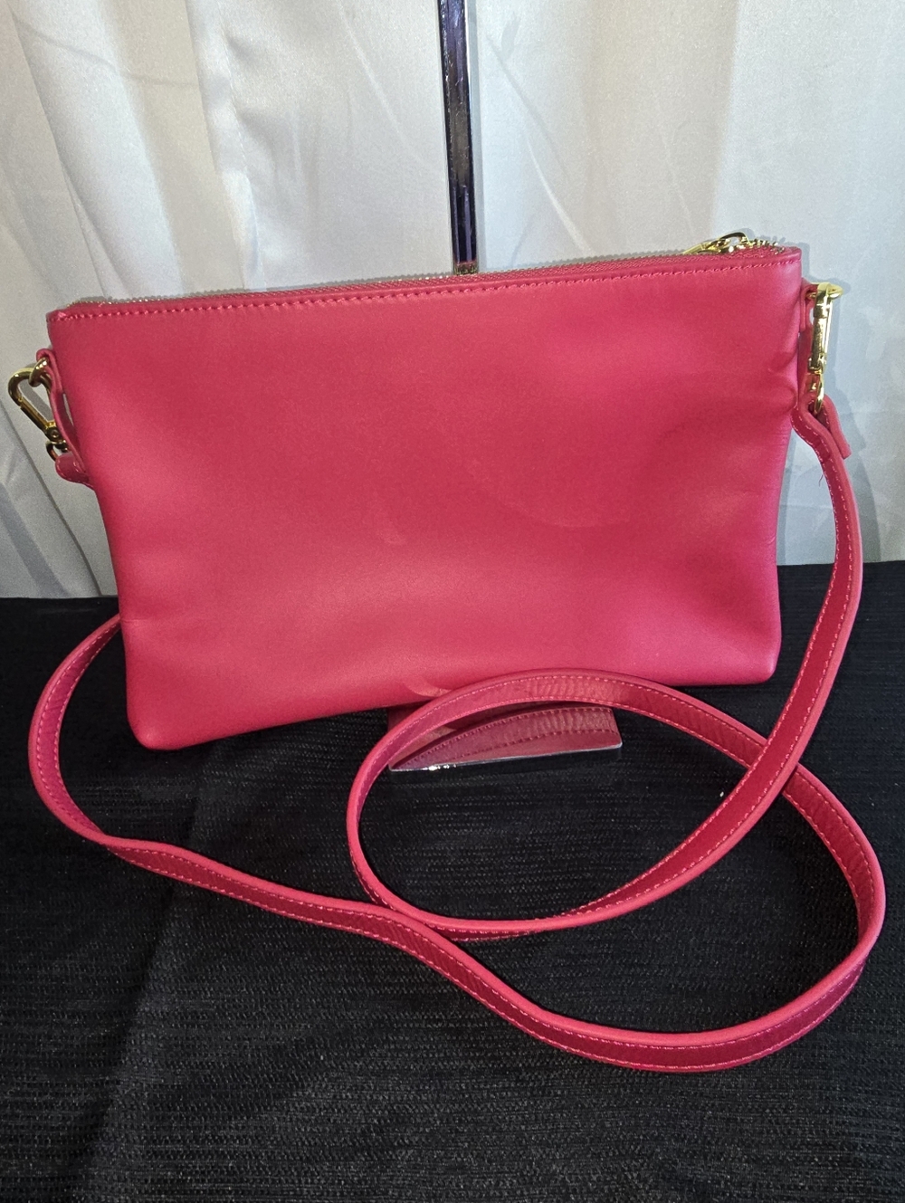 JOY AND IMAN Leather  Pink Crossbody Bag